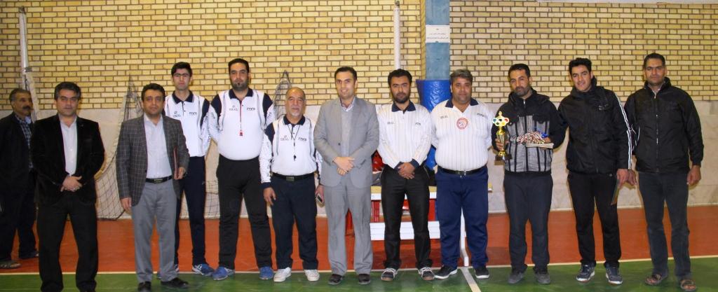قهرمانی تیم والیبال سازمان آتش نشانی